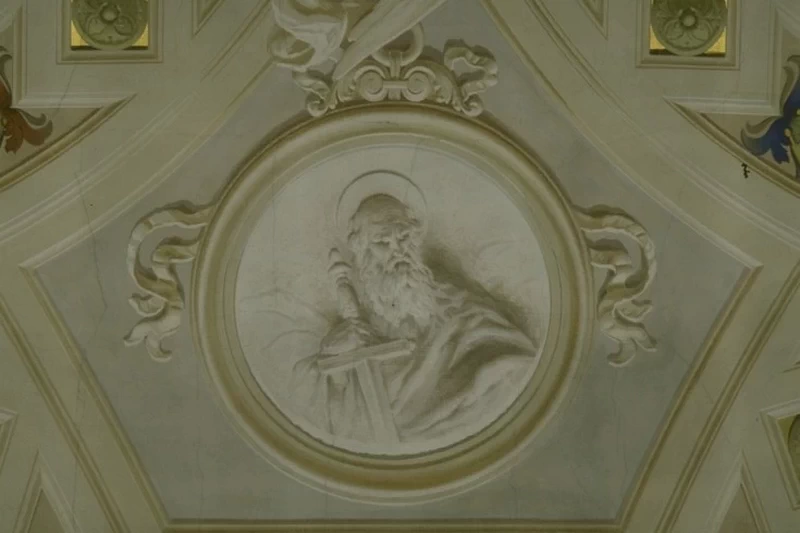 Pietro - Dipinto murale di San Paolo